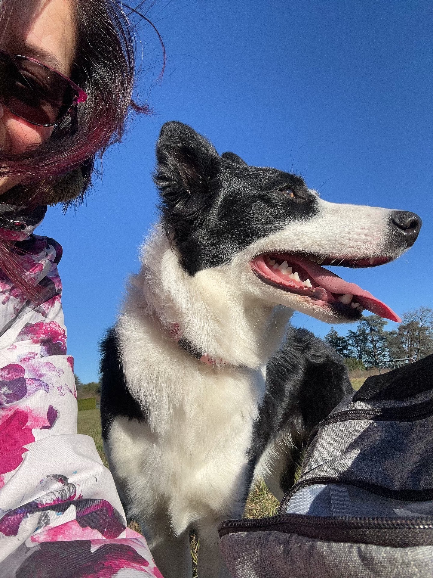 Mya durante una passeggiata