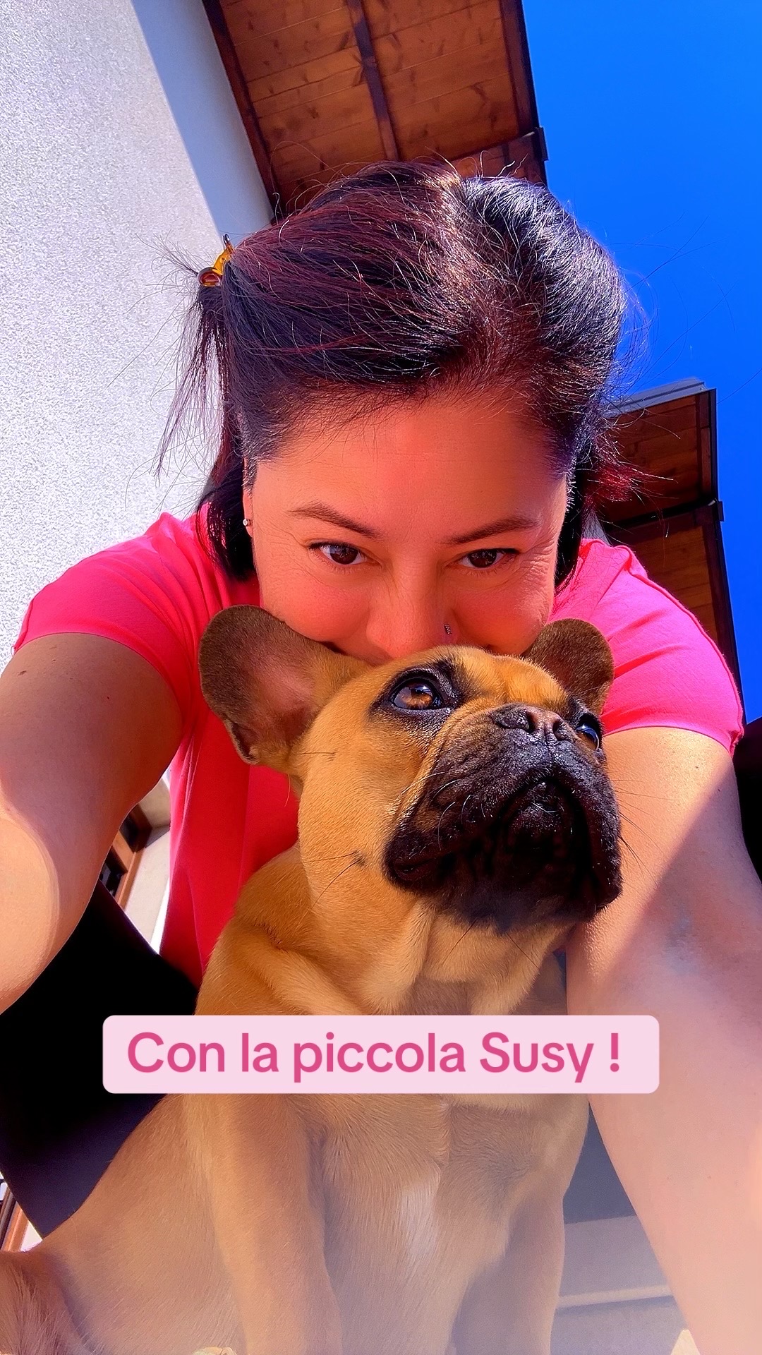 Uno degli animali accuditi da Marisol